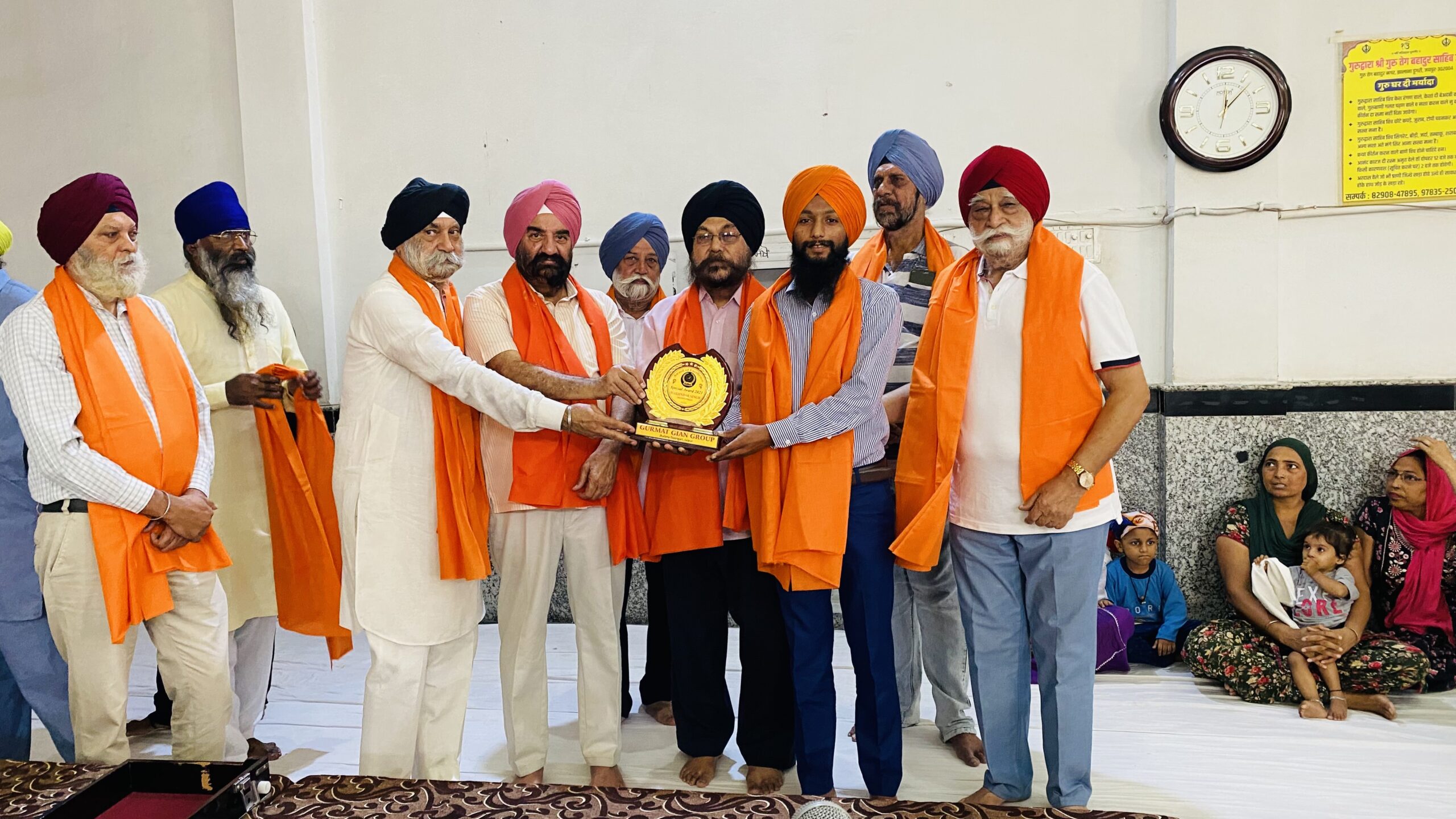 Gurmat Gian Group Celebrates Achievements of 22 Sikligar Sikh Youth in Jaipur