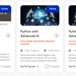 Learn phython with advance AI for free in Hindi and English in India